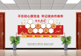 党员风采墙