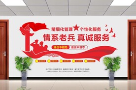 退役军人文化墙