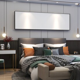 壁画框画样机 装饰画 主图模板