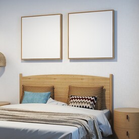 卧室装饰画挂画样机效果图设计