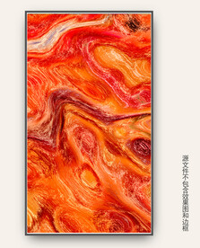 现代抽象KTV酒店大厅壁画挂画