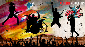 摇滚酒吧工装背景墙