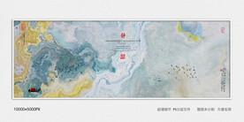 中国风玄关意境装饰画