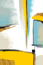 装饰画 抽象水彩画 油画