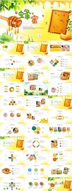 蜂蜜蜂王浆蜜蜂养殖厂宣传PPT