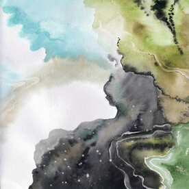 装饰画 水墨抽象画 油画