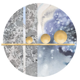 装饰画 大理石纹 抽象画