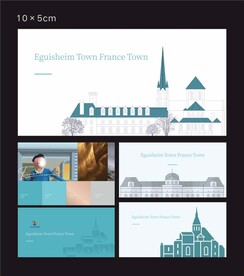 法国城堡矢量元素