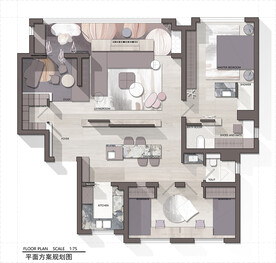 户型图 家配图 洋房图图片