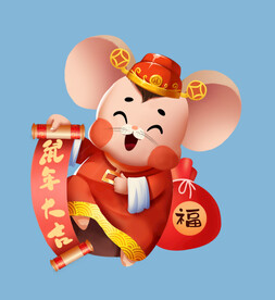 老鼠插画