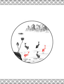 高清分层透明底推拉门打印图 