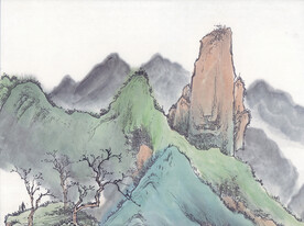 壁纸 水墨画 山水画
