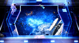 宇宙星空太空舱
