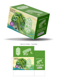 白玉黄瓜包装 