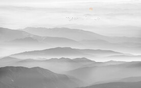水墨山水画