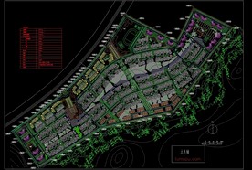 中惠沁林山庄规划总图
