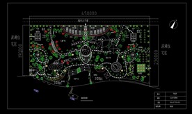 某滨水景观道路系统图