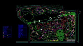 某公园规划总平面