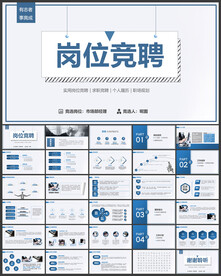 岗位竞聘PPT模板