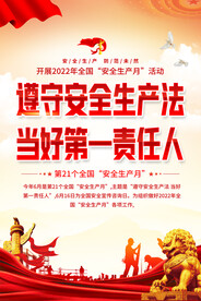 安全生产宣传海报