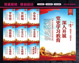 学党史展板