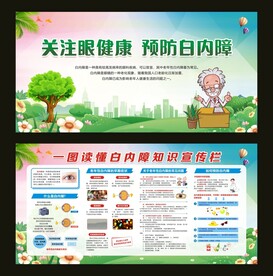 白内障宣传栏