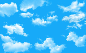 蓝天白云