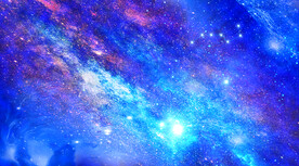 蓝色星空