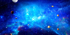 蓝色星空