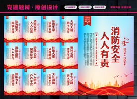 消防展板
