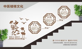 中医养生楼梯文化