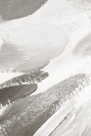 轻奢装饰画 灰白抽象画