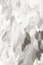轻奢装饰画 灰白抽象画