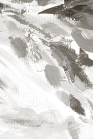 轻奢装饰画 灰白抽象画