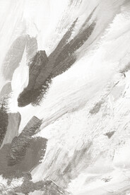 轻奢装饰画 灰白抽象画