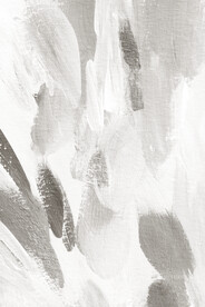 轻奢装饰画 灰白抽象画