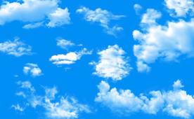 蓝天白云