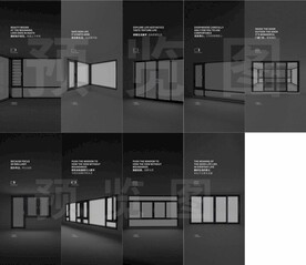 门窗效果图 日签微信稿