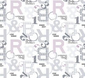 大牌数码乱花英文字母