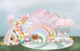 儿童生日背景