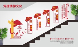 人大代表楼梯文化墙