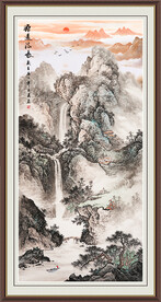 源远流长 山水画