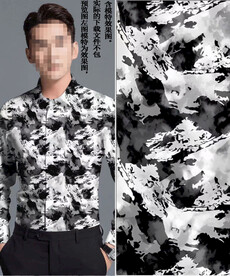 数码印花 男装潮牌泥彩大牌