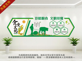 食堂餐厅文化墙