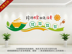 食堂餐厅文化墙