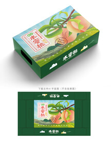 水蜜桃包装 