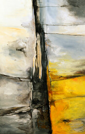 轻奢装饰画 抽象油画