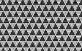 矢量三角图案丝印图