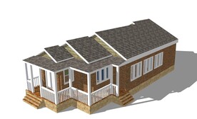 草图大师房屋设计素材