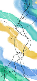 轻奢装饰画 抽象油画 水彩画